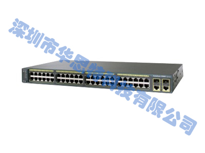 CISCO WS-C2960+48PST-L 二層智能交換機(jī)