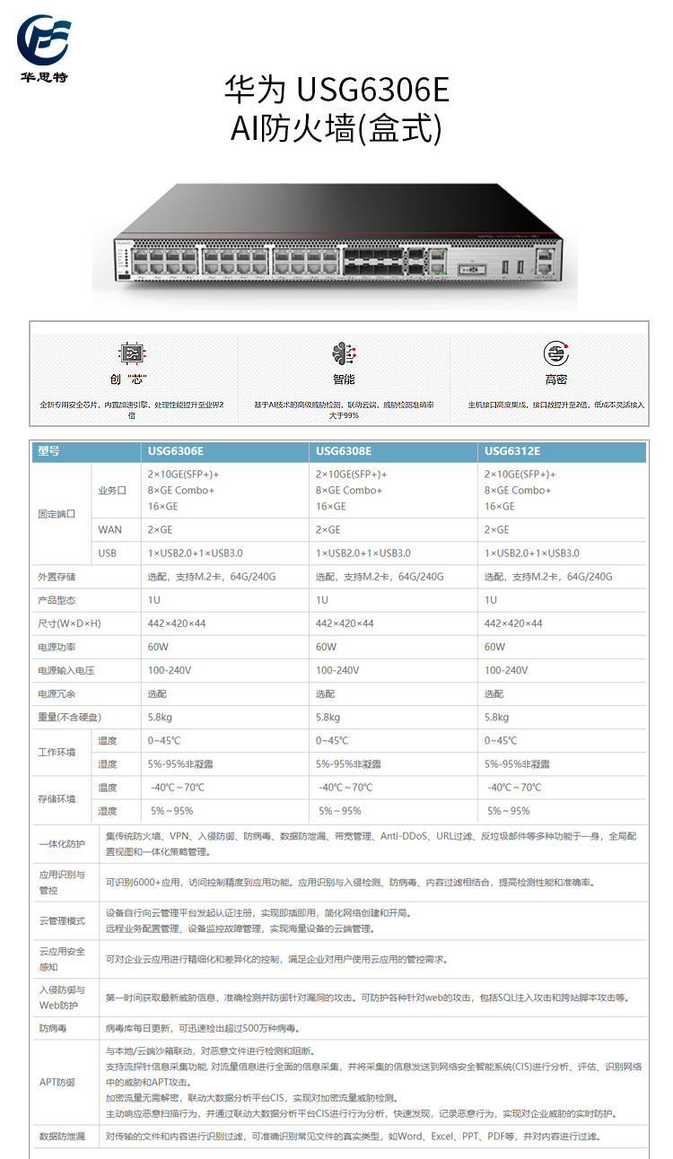 USG6306E 詳情頁